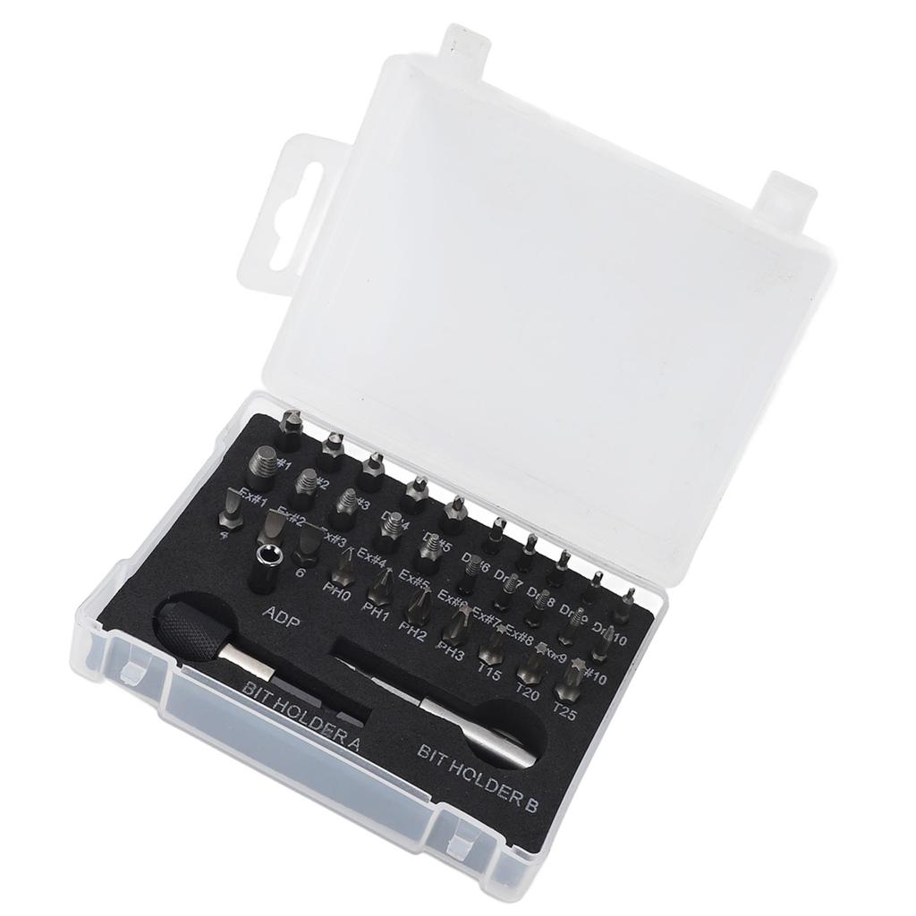 33 Pcs Screw Extractor Set Damaged Stripped Rusty Bolts and Nuts Remover with Carrying Case