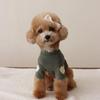 Winter Warm Gift Pet Dog Clothes Cute Love Cat Pet Warm Clothes Trendy Puppy Clothing