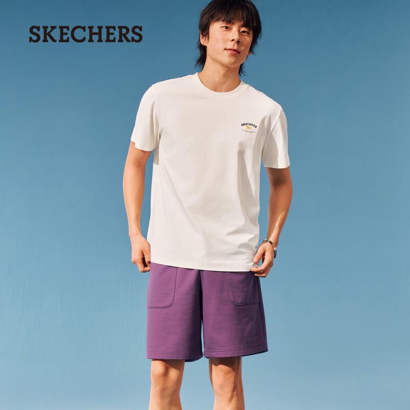 Skechers Men's Breathable Antibacterial Knit T-Shirt L226M010