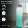 Water Bottle (1 Litre, Premium Stainless Steel, Green & Pearl) Bottle for Fridge, School, Outdoor, Gym, Home and Office, Scratch-Resistant