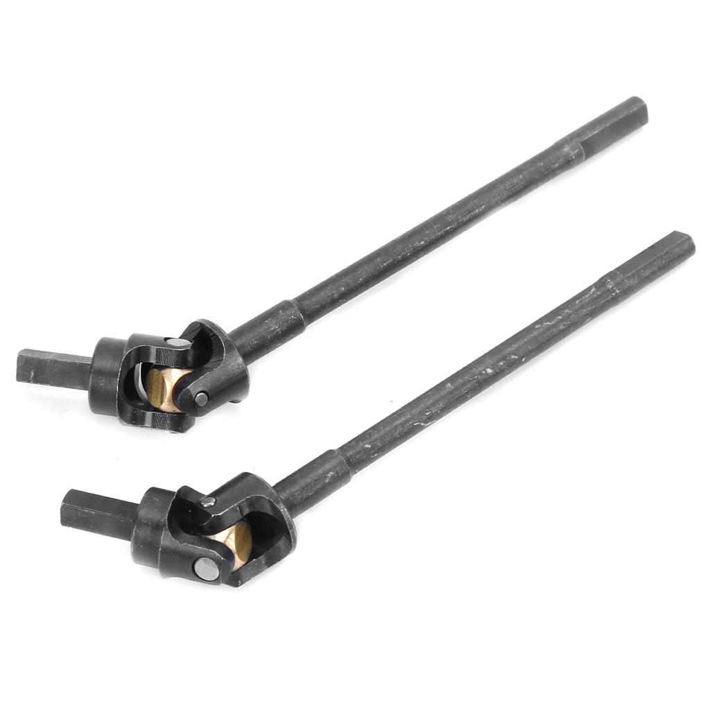2pcs RC Hardened Steel Front Universal Driveshaft for Axial Capra 1.9 UTB 110 RC Car