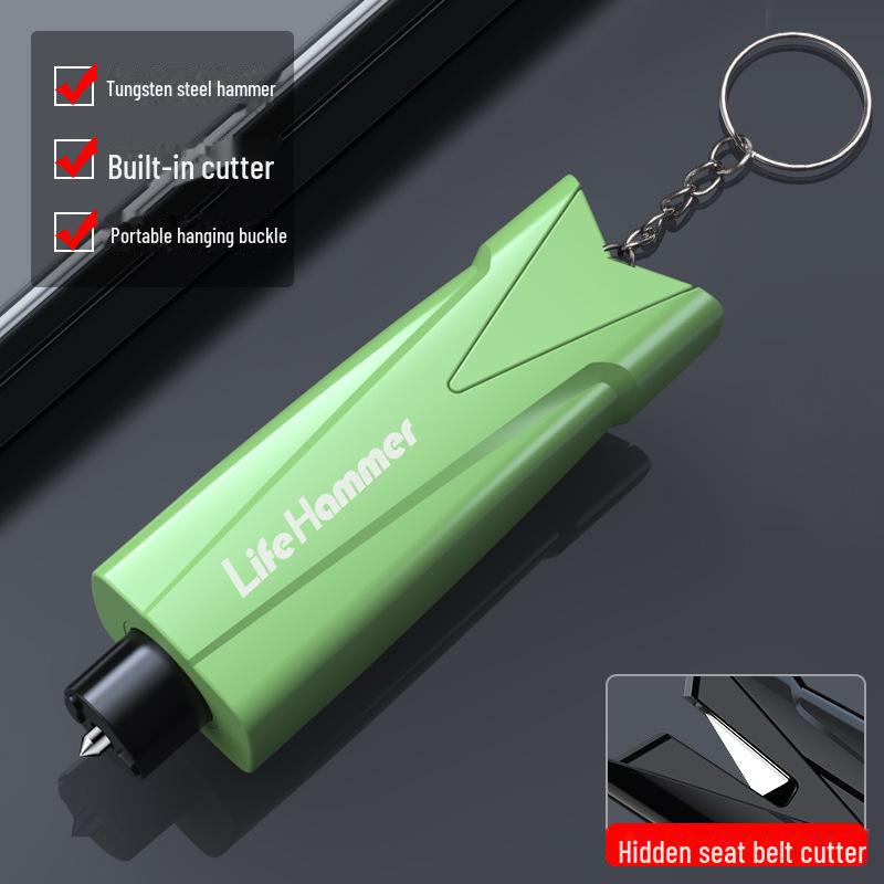 

Аварийный молоток для разбивания окон автомобиля: Многофункциональный инструмент для стеклянной эвакуации