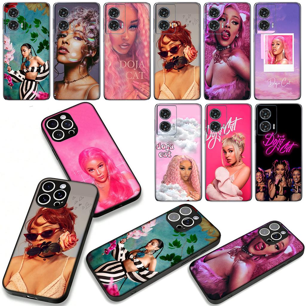 Phone Cover for Samsung Galaxy A55 A54 A25 A36 A17 A26 A35 A33 A34 A14 A37 S8 S9 S20 S21 FE S10 Plus Case Doja Cat Casing