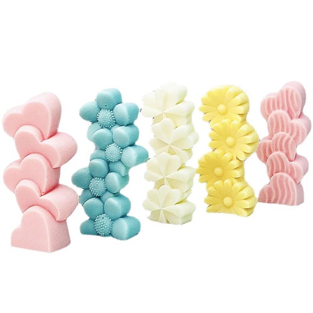 3D Liebe Herz Silikon Kerze Form DIY Aromatherapie Gips Seife Mold Home Decor Ornament Handgemachte Kerze Herstellung Harz Formen NEUE