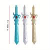 Back to school season 1Pc 0.5mm creative demon-suppressing sword gel pen cute stationery sword water-based pen cartoon weapon shape signature pen