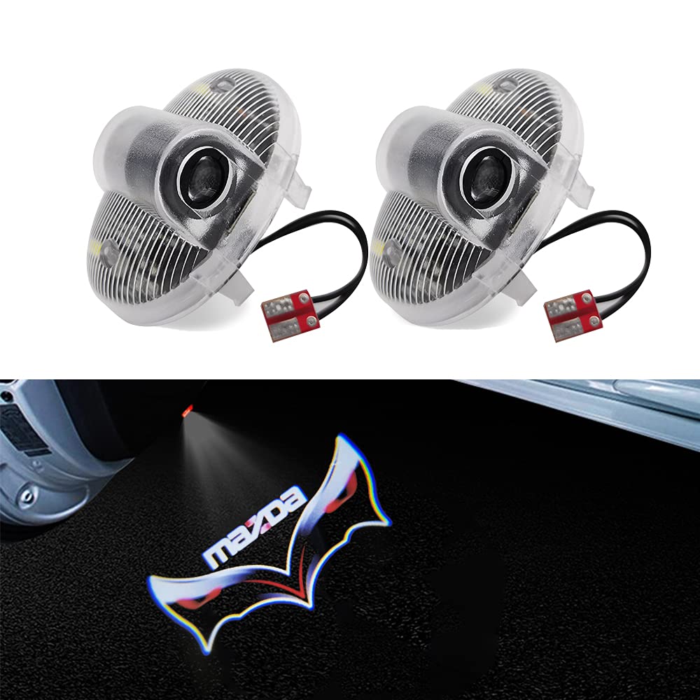 

Лампа освещения салона Лазерная подсветка логотипа Дверной фонарь Светодиодная проекция логотипа Совместимость с Mazda RX-8 MAZDASPEED MAZDA6 CX-9 (MAZDA)