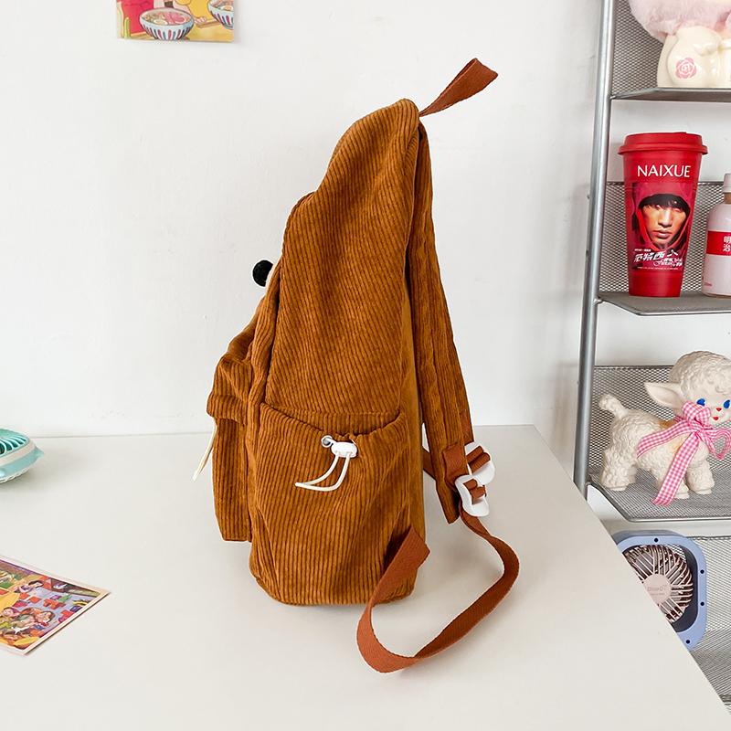 Batoh Female Cartoon Puppy Girl Schoolbag Travel Backpack