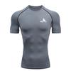 Spartan Warrior  Men's Sports T-shirt Training Fitness Compression Quick Dry Short Sleeve T-Shirt Rashgard Tops