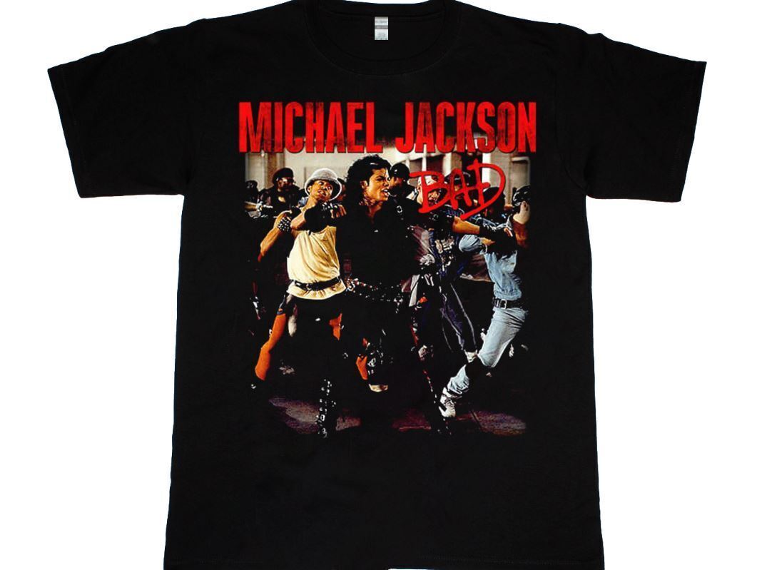 Майкл Джексон Bad Фото Фото Танца Heal the World Тур 1988 Футболка Новая Унисекс Футболка XXXXL