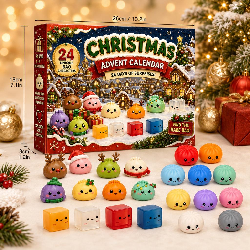Weihnachts-Adventskalender Tag Countdown Spielzeug für Kinder
