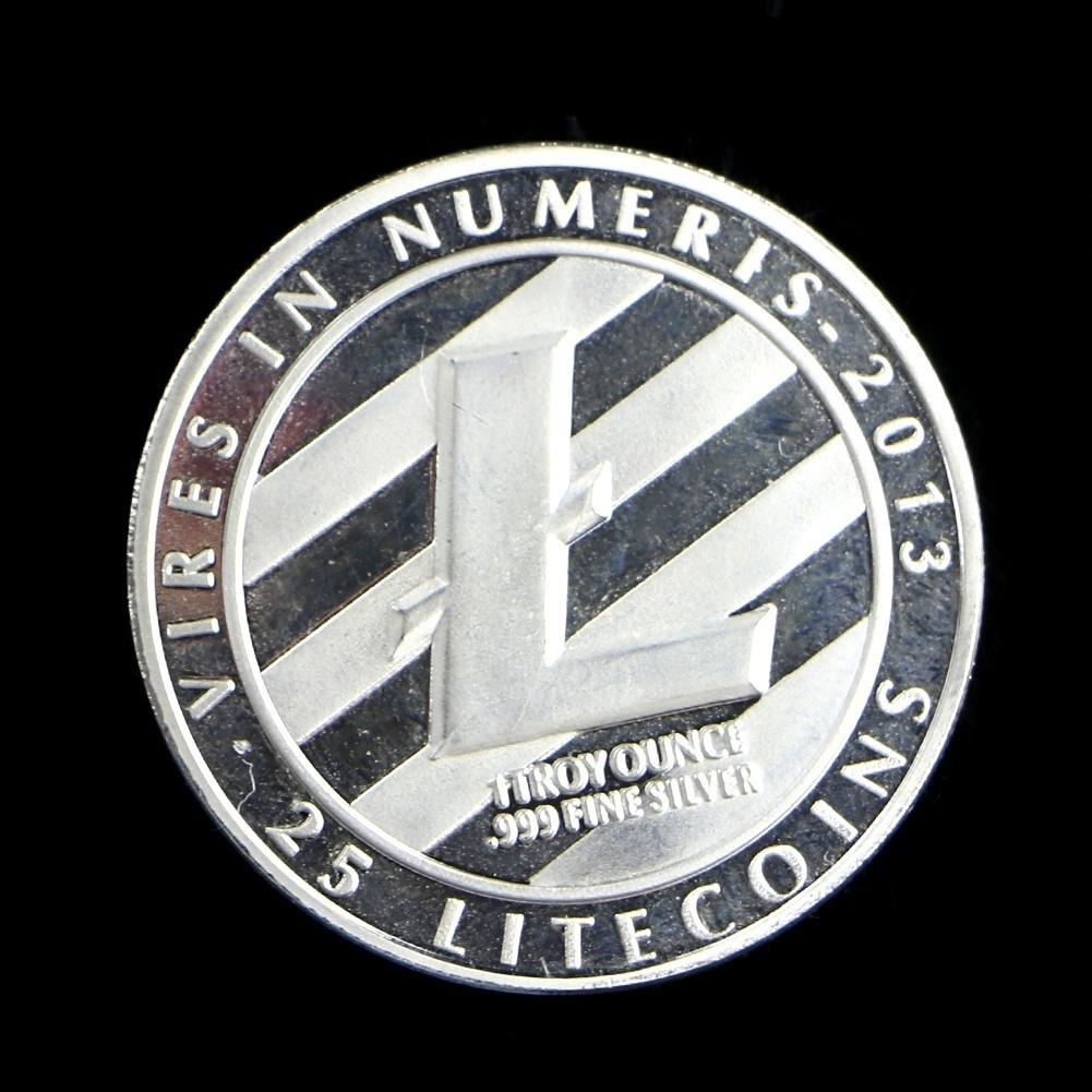 Gümüş Kaplama 25 Litecoin Parası Numeris Hatıra Parası Koleksiyonunda Vires  OLI uygun fiyatlı satın alın - fiyat, ücretsiz teslimat, fotoğraflarla  gerçek yorumlar - Joom