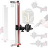 Stable Mounting Aluminum Alloy Construction Adjustable Laser Level Bracket Laser Level Accessory with 1/4inch to 5/8inch Univers