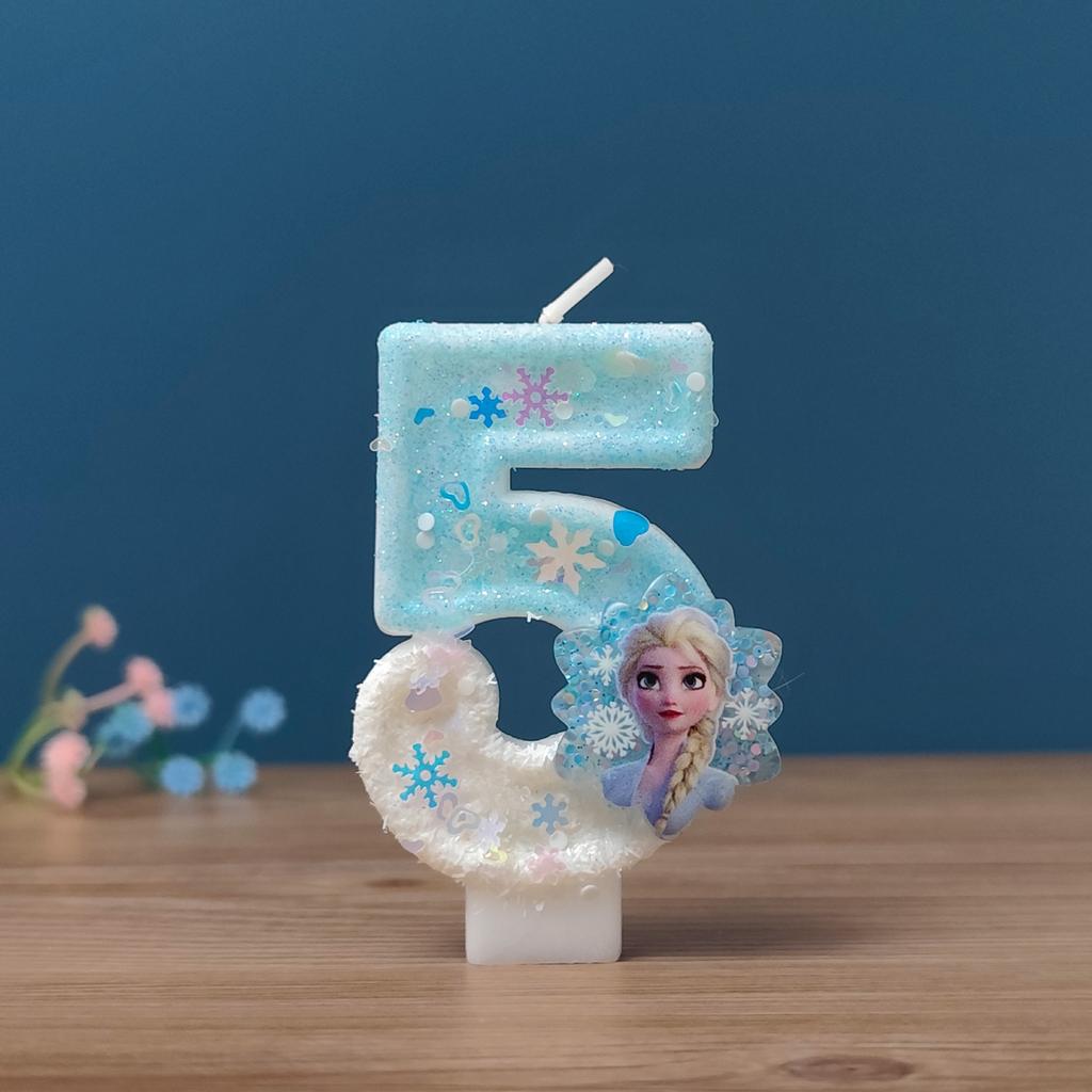 Number Birthday Candle for Decoration, Birthday Party Topper for Kids and Adults