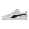 Puma Suede Series Croc Retro Casual Low-Top Sneakers Unisex Sneakers Gray White 384852-02