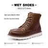 Men's Retro Martin Boots 2025 - Extra Size Spring/Autumn Outdoor Short Work Boots