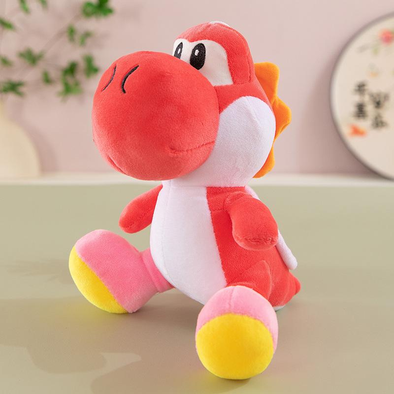 Игровая атрибутика Плюшевая кукла Марио Йоши детская игрушка кукла зеленого динозавра подарок игрушка для автомата с призами 22cm красный