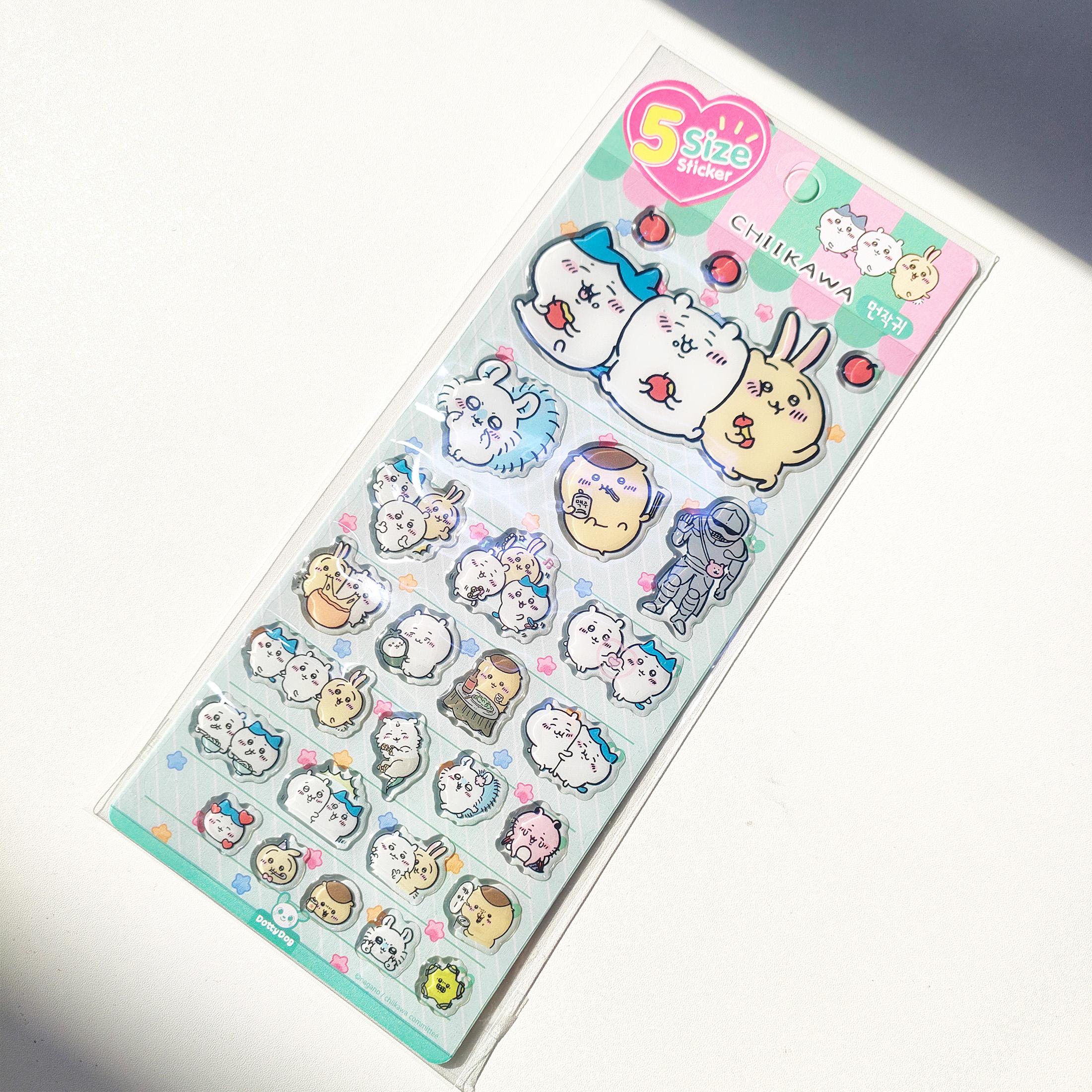 

Новые милые мультяшные наклейки с Чиикавой - 3D-наклейки, идеально подходят для украшения своими руками и в качестве подарков на день рождения для детей.