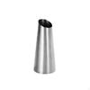 Stainless Steel Vase Dried Flowers Display Slanted Mouth Contemporary Design Decor for Living