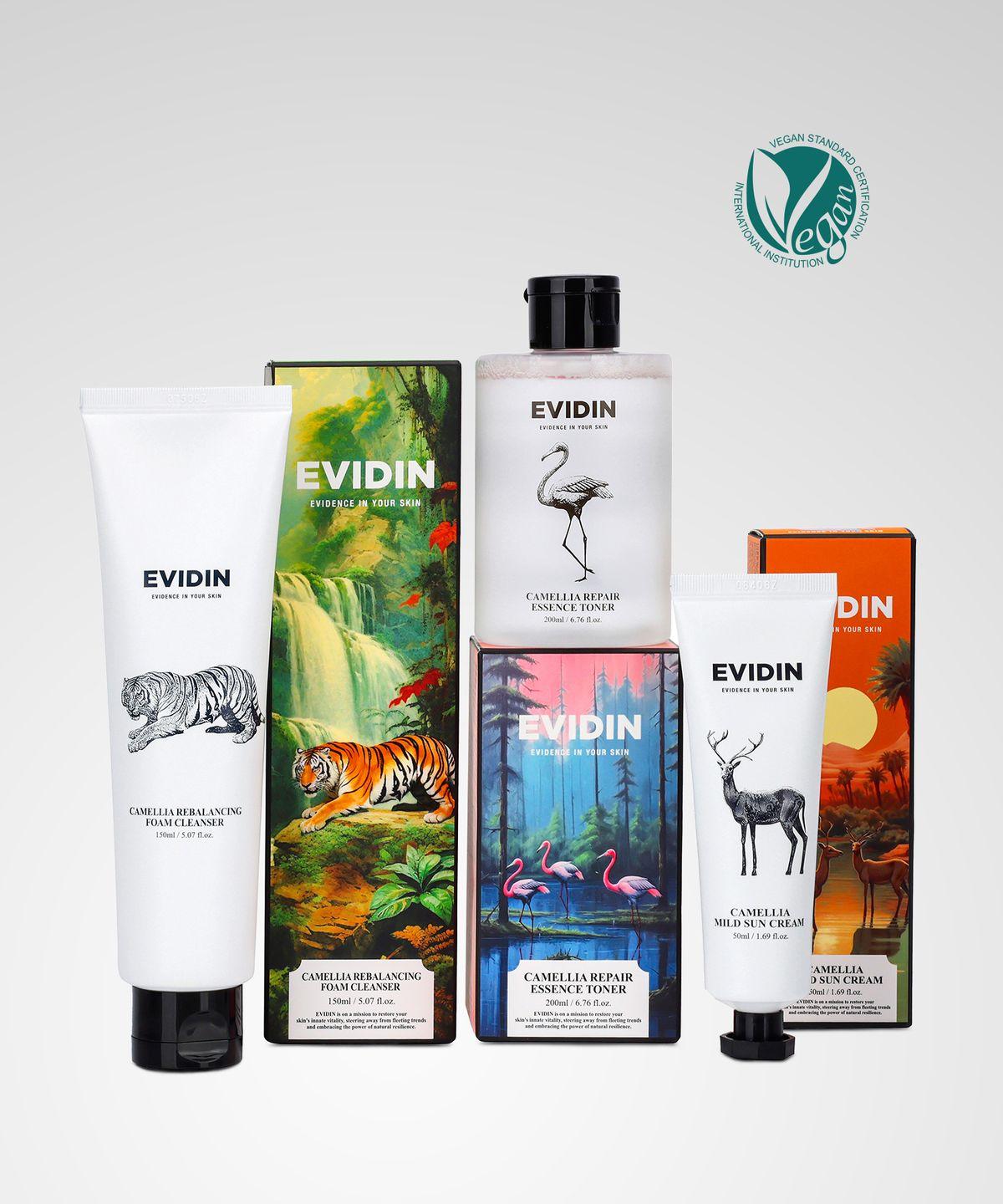 Camellia Summer Set (Foam Cleanser 150ml + Toner 200ml + Sunscreen 50ml)