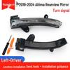 Compatible Rearview Mirror Cover with Camera, Frame & Turn Signal for 2019-2024 Nissan Altima