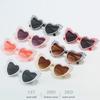 Heart-shaped Design Cat Eye Eyewear UV400 Protection Beach Party Sun Glasses  Women