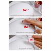 Wood Stand Manicure Hand Pillow PU Leather Manicure Table Mat Nail Art Hand Cushion  For Two Hands