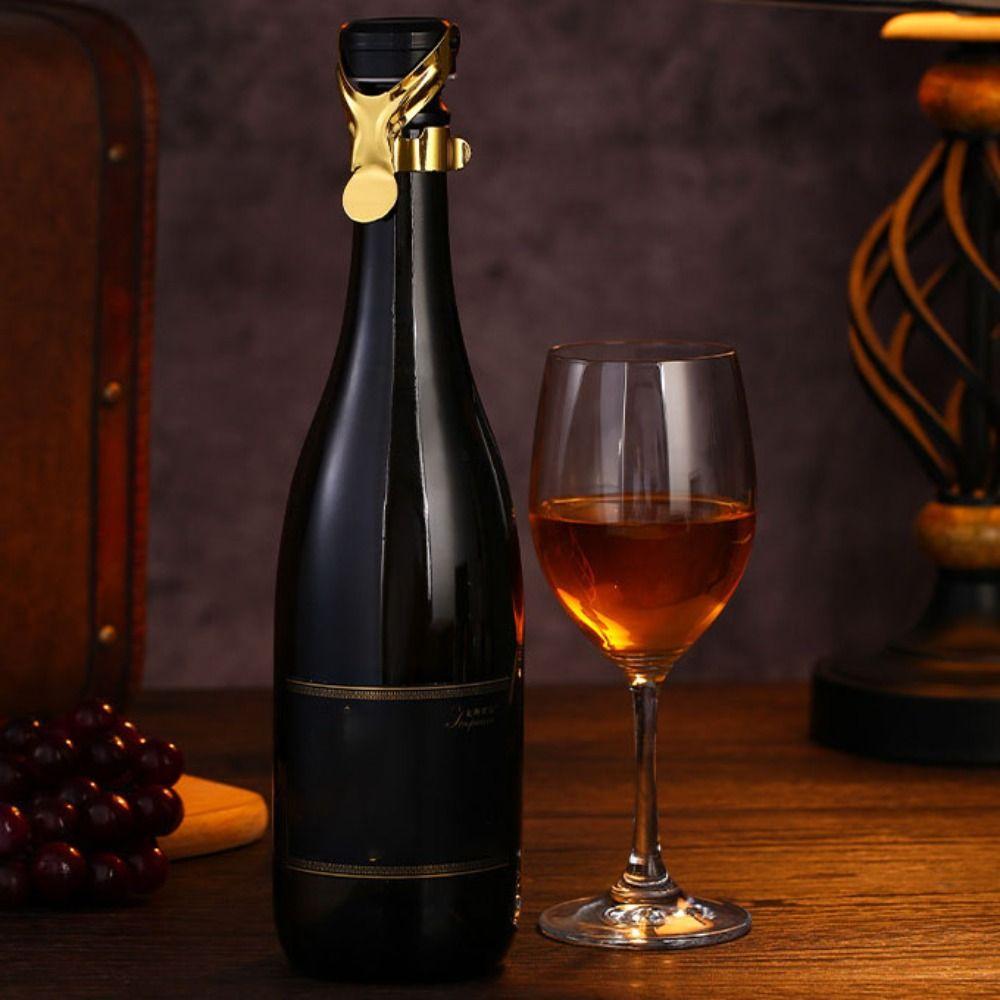 2Pcs Fresh-keeping Champagne Bottle Cork Reusable Wine Bottle Cap Wine Bottle Stopper  Club