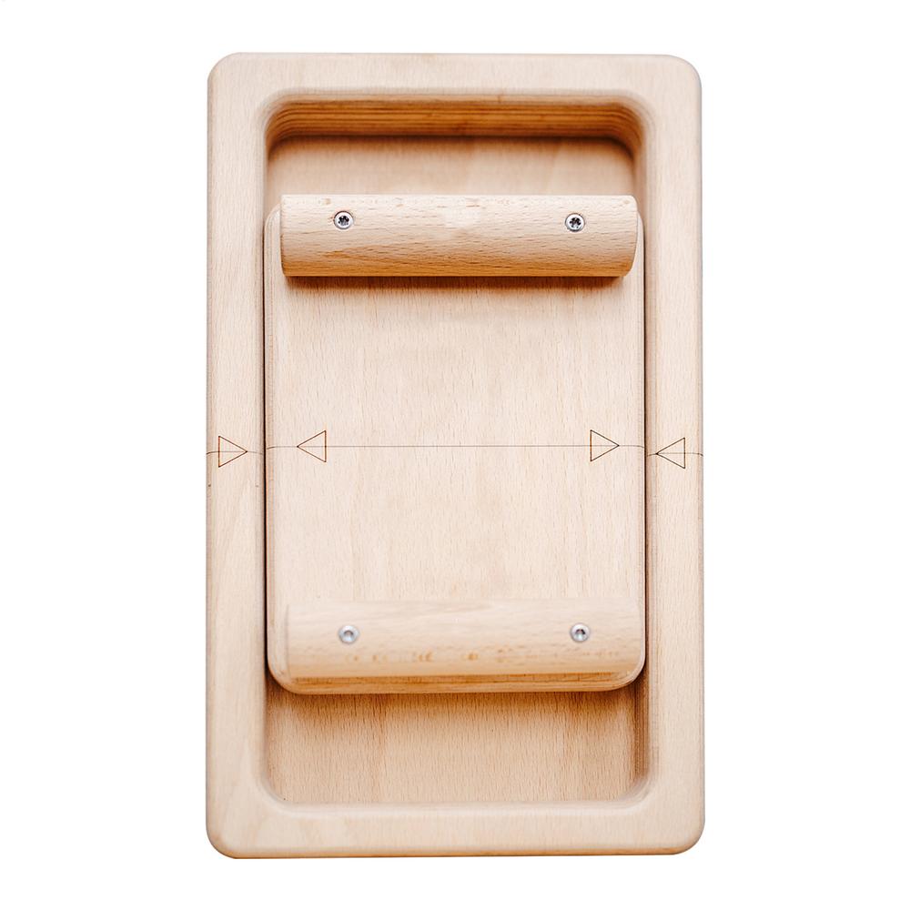Wooden Finger Exerciser Finger Competition Board Portable Finger Strengthener Wrist Strength Trainer Climbers Training Equipment