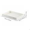 Modern Catchall Tray Versatile Fluted Decorative Minimalist Home Decor for Entryway, Bedroom,