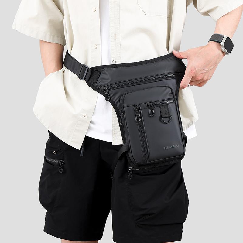 Tactical Travel Bag Waterproof Motorcycle Waist Leg Bag Outdoor Sports Casual Fanny Pack Men Hip Pack Riding Leg Side Bags
