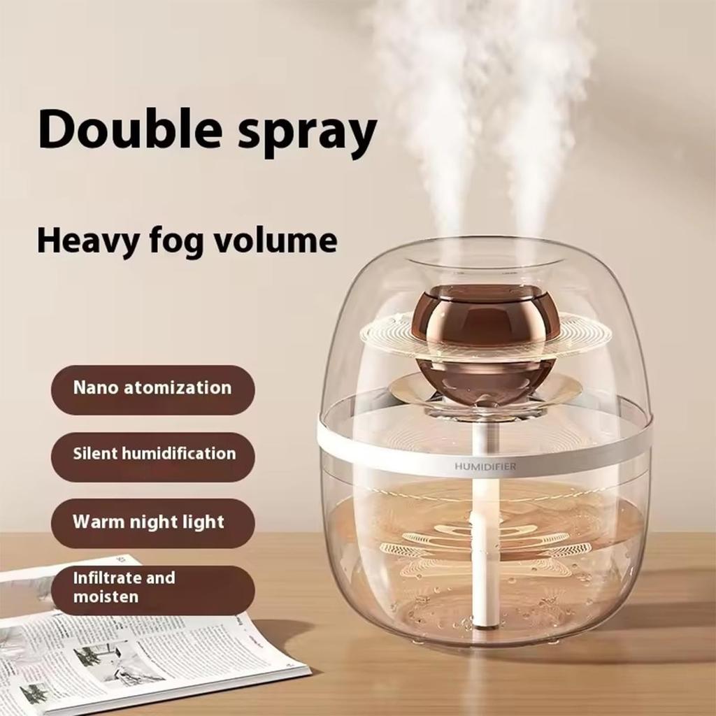 Humidifiers For Bedroom, Large Room Household Mute Nozzle Desktop Humidifier, Large Capacity Cool Mist Filters, Automatic Mode Humidity For Livi