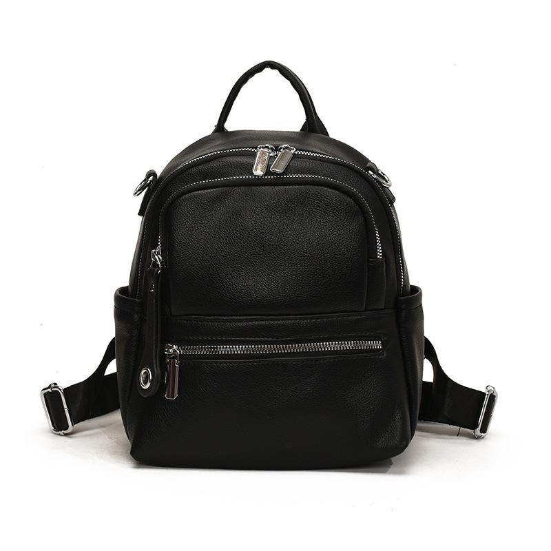 Backpack Women Candy Color Three-purpose Bag Multifunctional Multi-component Casual Cute Versatile Solid Color High-end