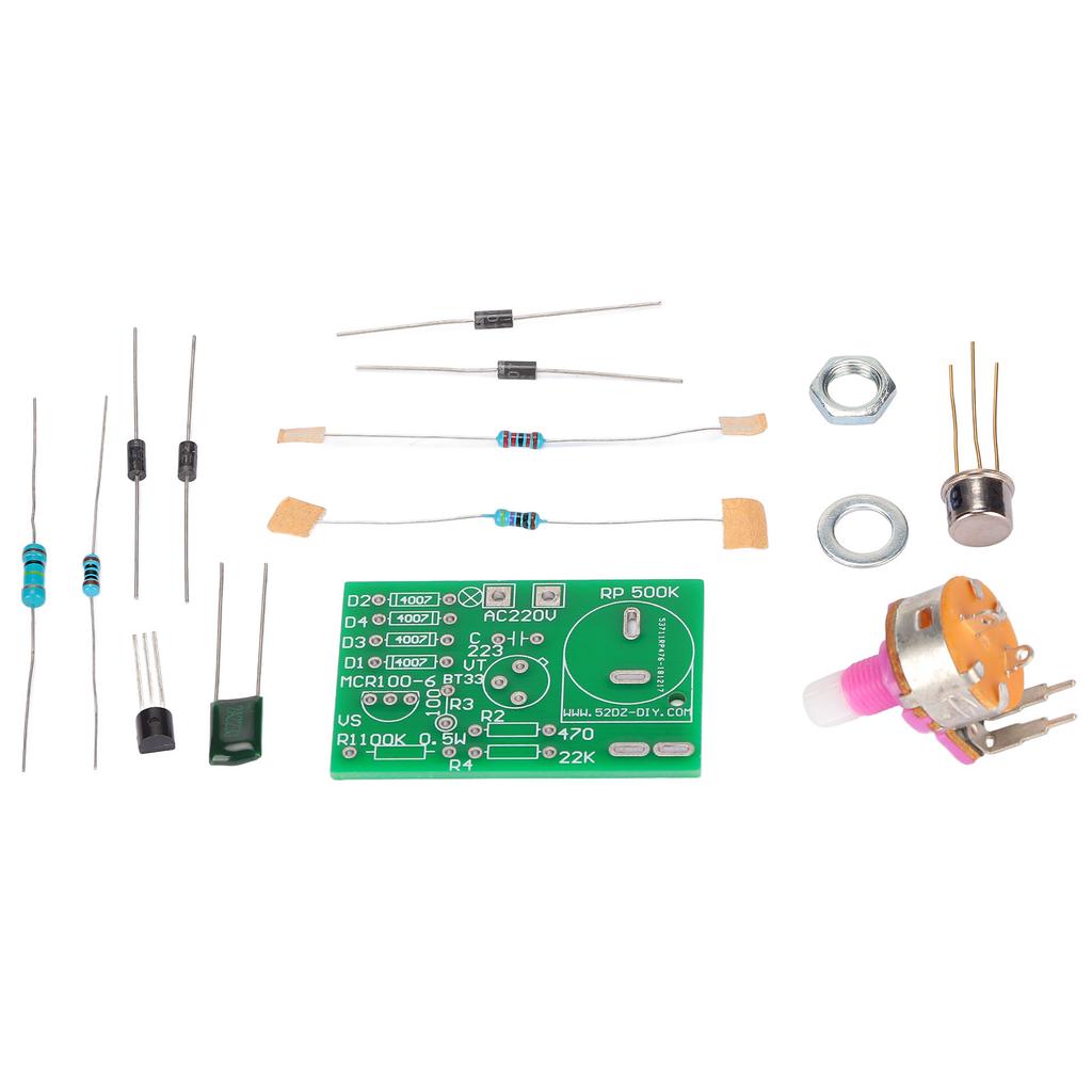Dimmbares Schaltungsmodul-Kit Transistor Schreibtischlampe Dimmung Elektronische Produktion DIY-Platine BT33