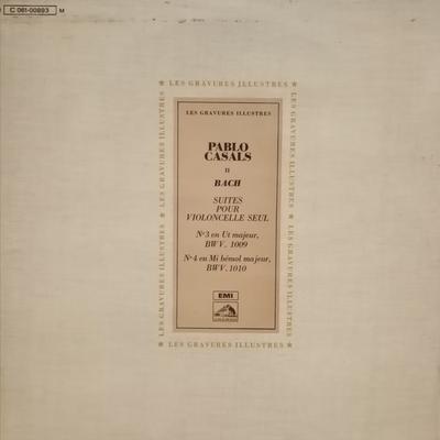 LP Record PABLO CASALS - Johann Sebastian Bach - Suites Pour 2C06100893M La Voix De Son  France Classical Used