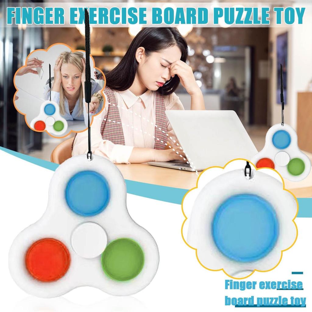 Portable Press Toy With Buckles For Stress Relief And Anti-Anxiety Puzzle