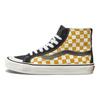 SK8 High Top Skate Shoes Unisex Yellow White Checkerboard VN0A3MV1314