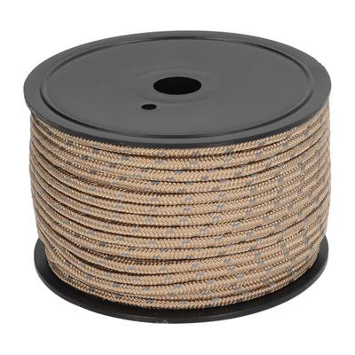50m 6mm Reflective Tent Rope Reflective Windproof Rope Tent Cord Outdoor Camping Accessories