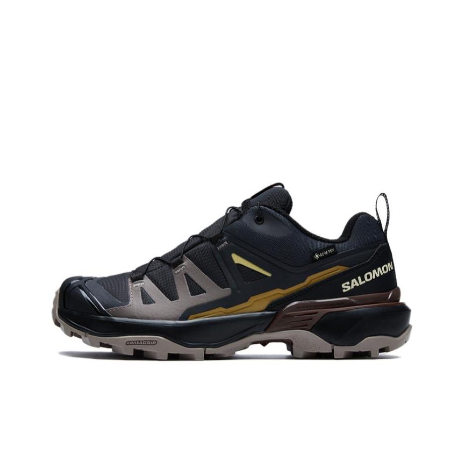 SALOMON X Ultra 360 Comfortable Soft Shock Absorbing Waterproof Breathable Support Low Top Hiking Shoes Women Hiking Shoes Black 478654