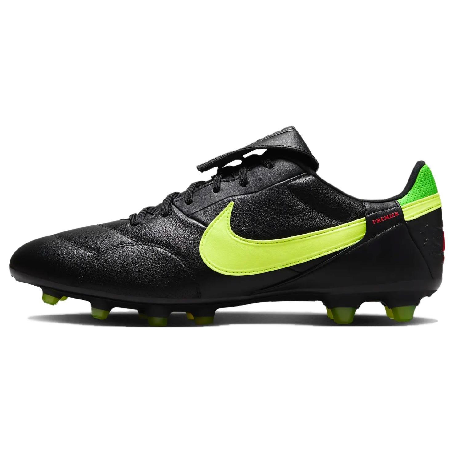 Nike Premier 3 FG Black Volt Men s HM0265-008 EU 40.5