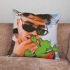A-Alvaro Diaz COCO Pillow Case For Home Bedroom Car Office Decoration Living Room Sofa Cushion Cover Suitable