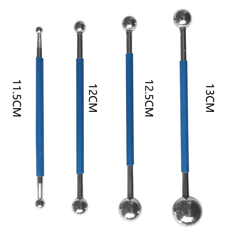 Yin Yang Grout Sealant Tool Set: Steel Ball Tile Sealer with Porcelain Glue