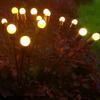 2PCS Solar Lamps for Outdoor Decoration Garden Waterproof Camping Lights Solar Lawn Lights Led Firefly Lights