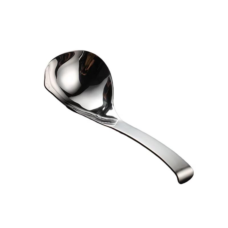 Stainless Steel Hook-Edge Soup Spoons