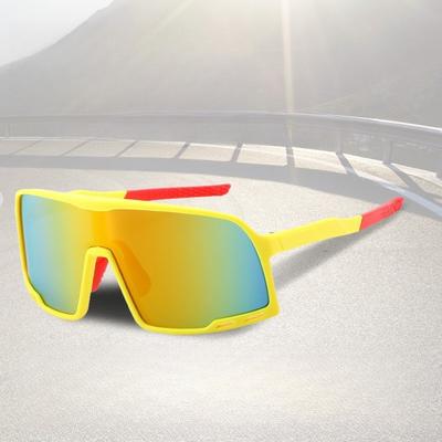 Fahrradbrille, Sonnenbrille für Herren, UV400-Schutzbrille, Sportbrille für Outdoor-Aktivitäten, mehrfarbig