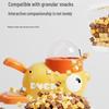 Little Yellow Duck Freeze-Dried Pet Puzzle: Cat Toy, Slow Feed Dog Bowl, Anti-Demolition Trainer.