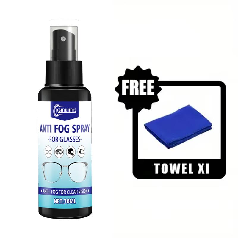 

Fasilawei Anti-Fog Spray for Glasses, Suitable for Swimming Goggles, Stylish Eyewear, And Regular Glasses чёрный