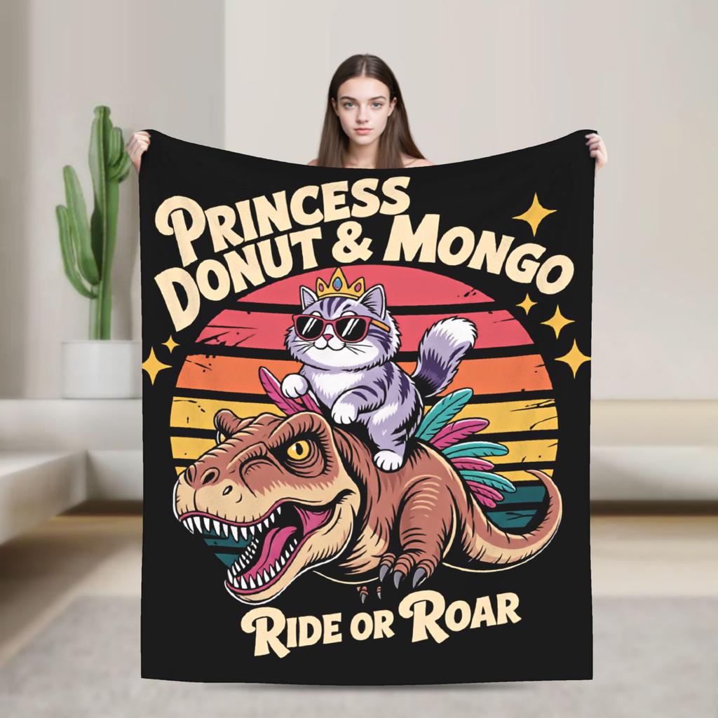 Super Soft Throw Blanket Travel Office Dungeon Crawler Carl Princess Donut Has Committed an Atrocity Blanket Sofa Bed Cover