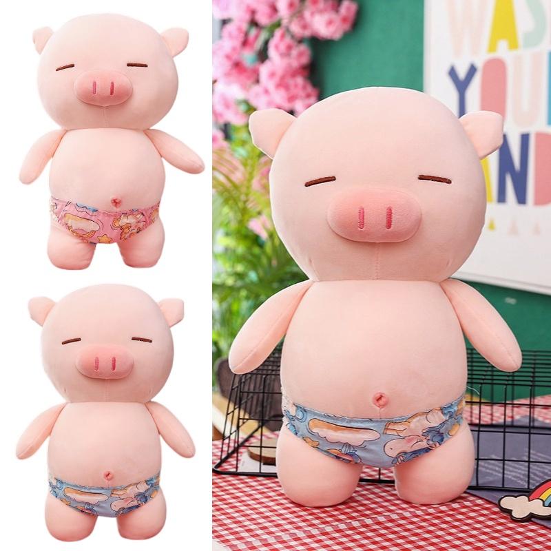 Soft And Squishy Plush Pig Toy Perfect Beach Companion For Girls Funny Gift Idea