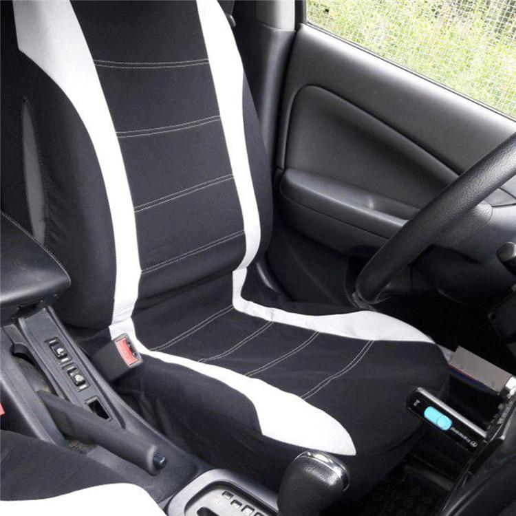 Capas para assento de carro Conjunto completo Protetor de assento de carro Capas para assento de carro Tecido de poliéster Universal Serve para a maioria das capas de carros