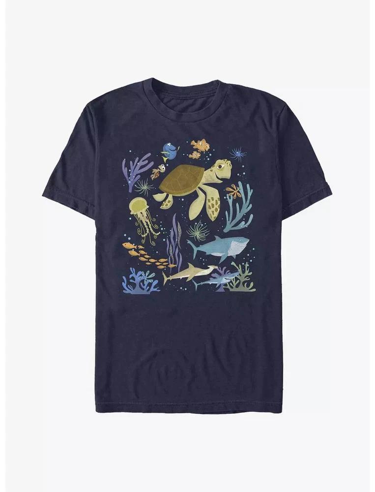 Finding Nemo Earth Day Sea Scene TShirt S